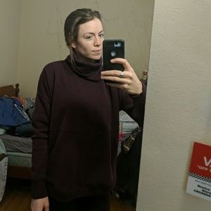 Athleta Cozy Karma Turtleneck Sweater